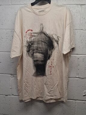 NWT Mens Headgear Classics Beige Graphic Tee